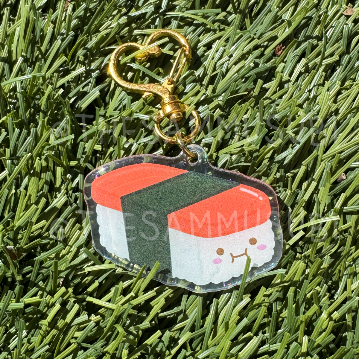 Spam Musubi Acrylic Keychain – The Sam Musubi